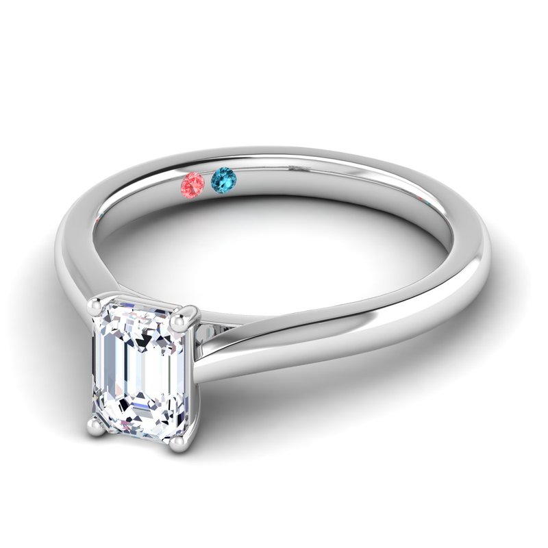 Lab Grown Diamond Solitaire Engagement Ring