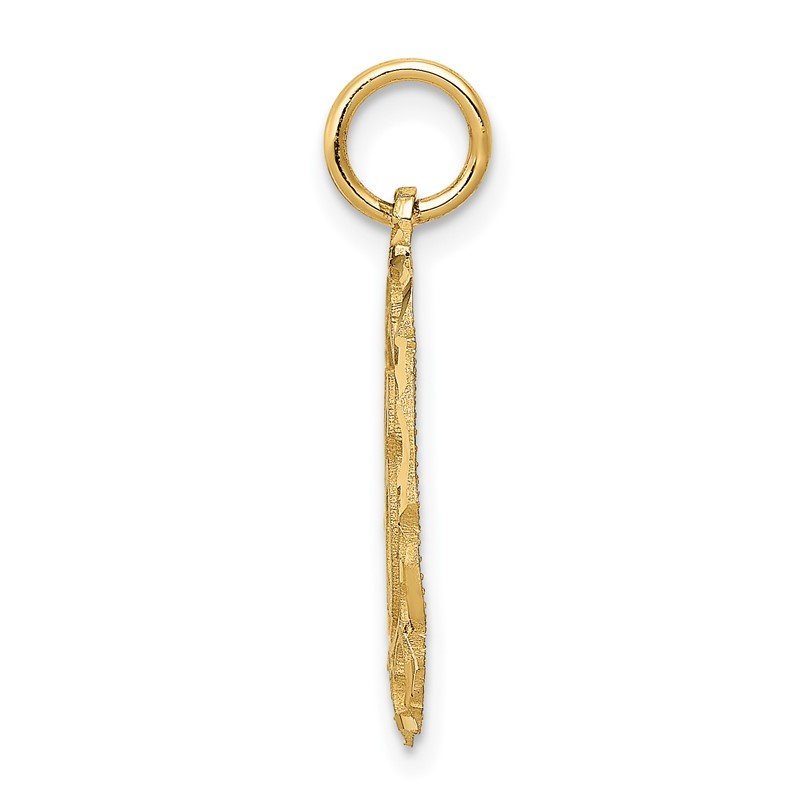 14k 16 in Oval Pendant