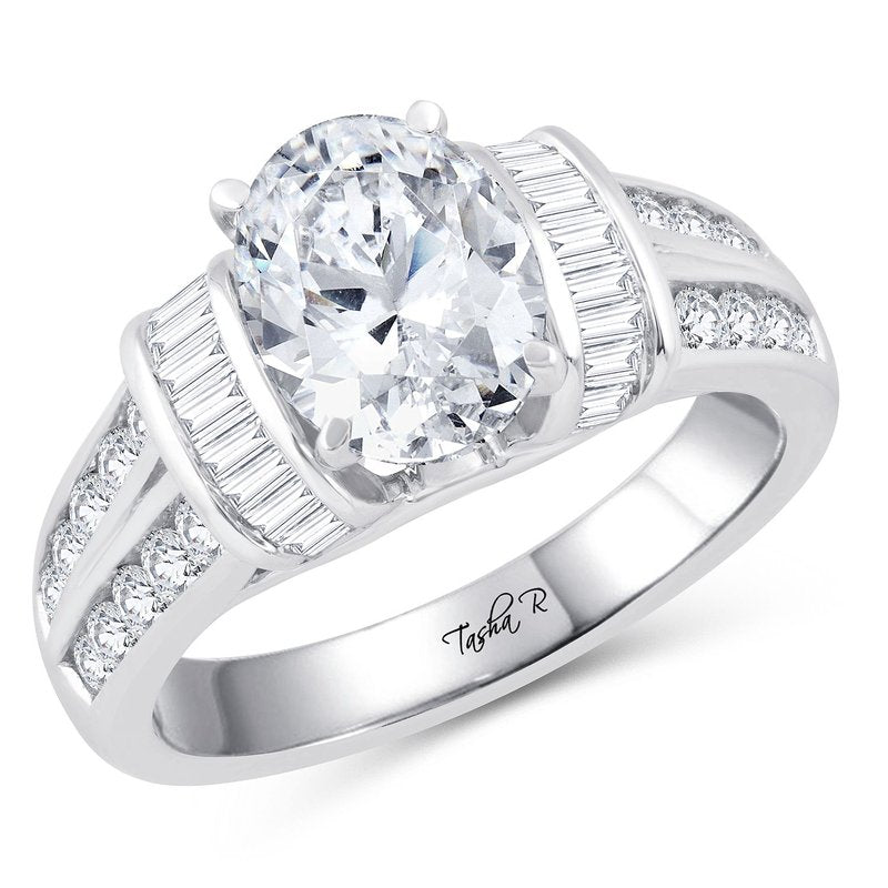 14K 1.00Ct Diam Semi Mount
