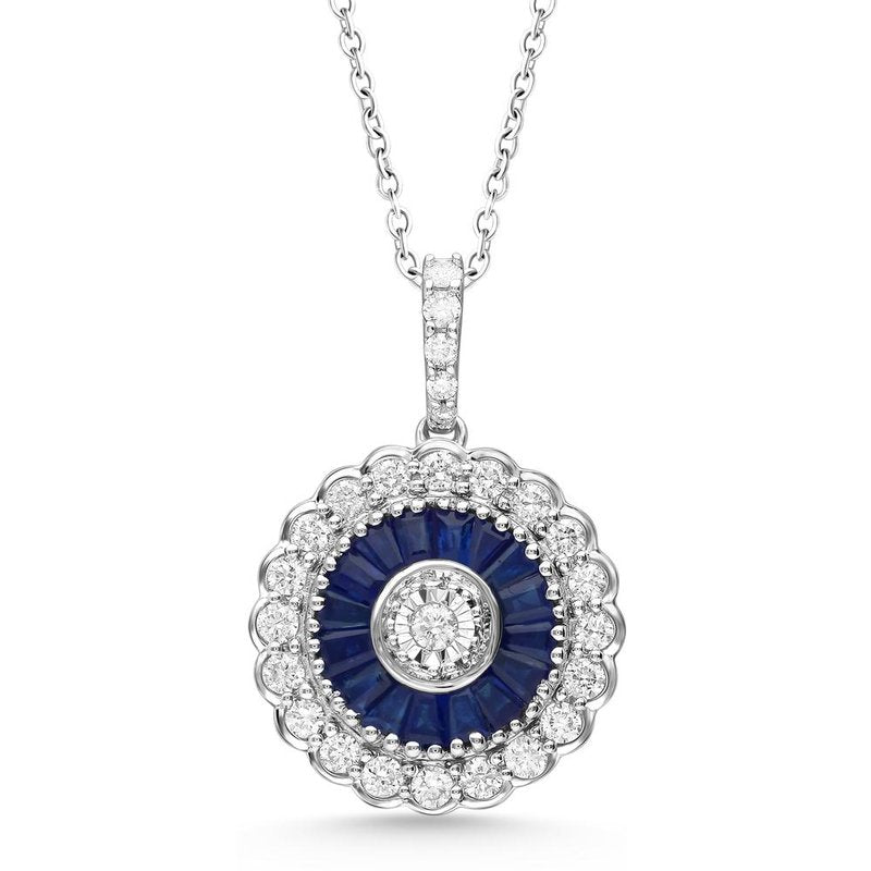 14K 0.40Ct Diamond Pendant