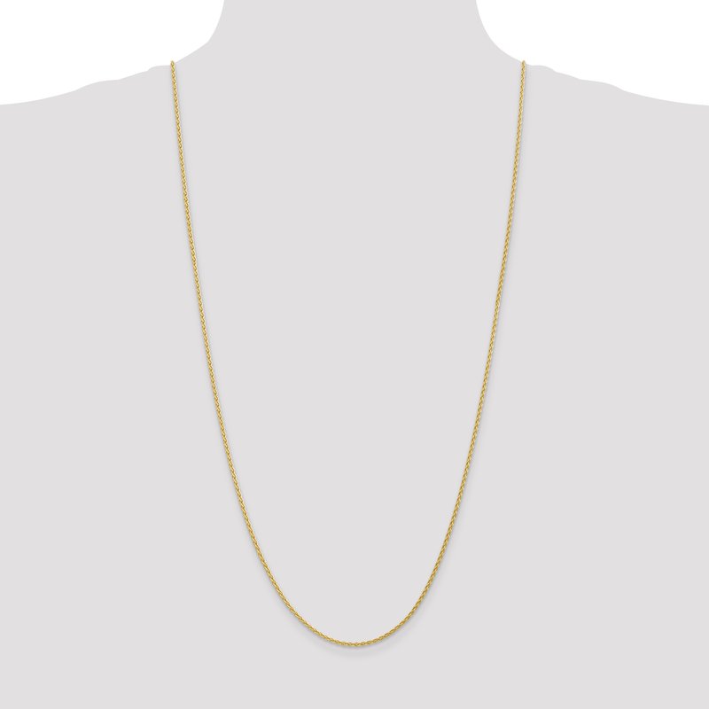 14k 10 inch 1.75mm Parisian Wheat with Lobster Clasp Anklet