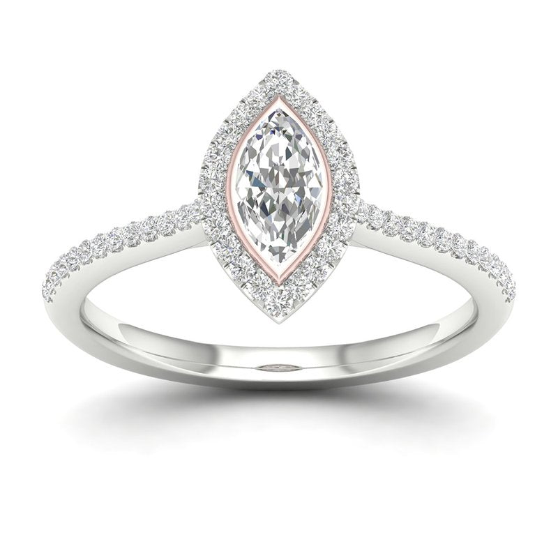 14K 0.33Ct Diamond Ring