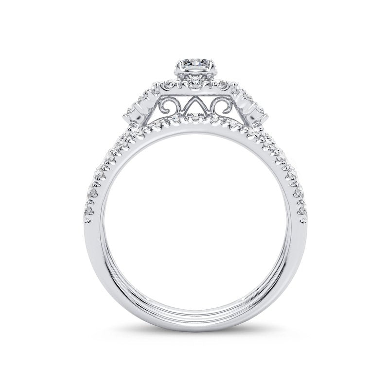 14K 1.00Ct Diamond Bridal Ring