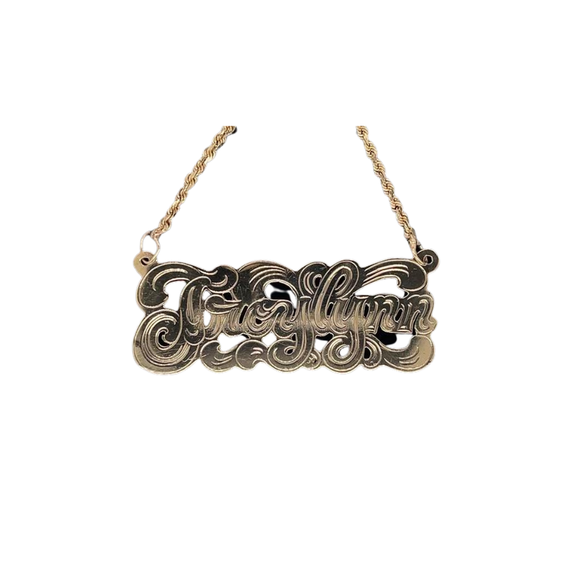 Monogram Pendant