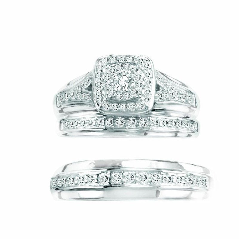 14K 0.80Ct Diamond Bridal Ring