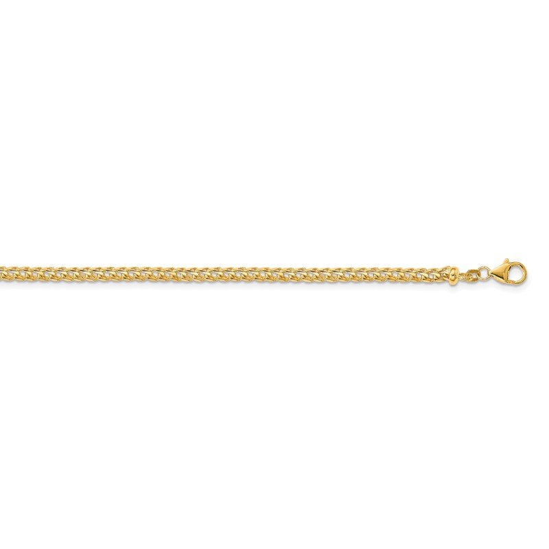 14K 18 inch 3.7mm Franco with Fancy Lobster Clasp Chain