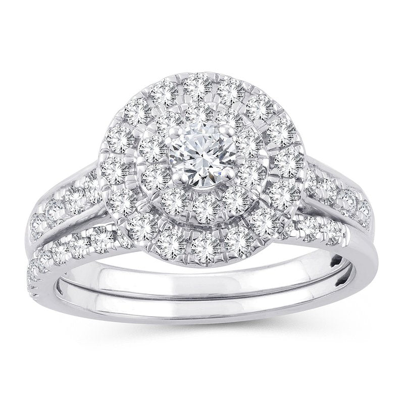 14K 1.00Ct Diamond  Bridal Ring