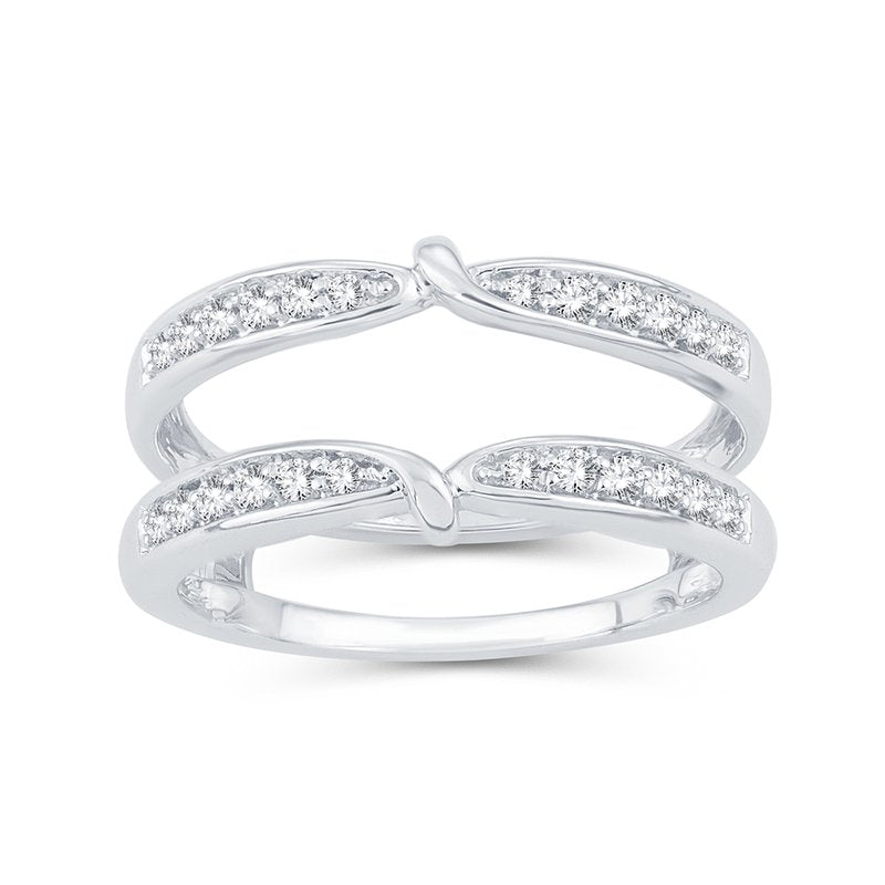 14K 0.25Ct Diamond Ring Guard