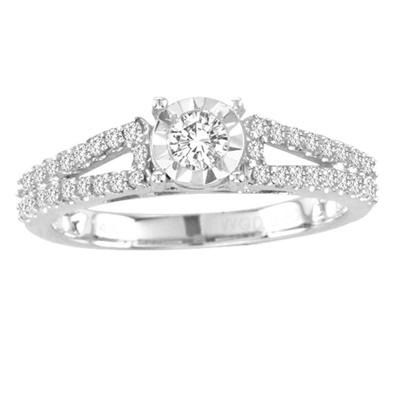 14K  0.50Ct  Diamond Ring