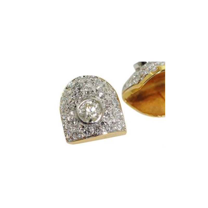 Bezel Set Diamond Grill