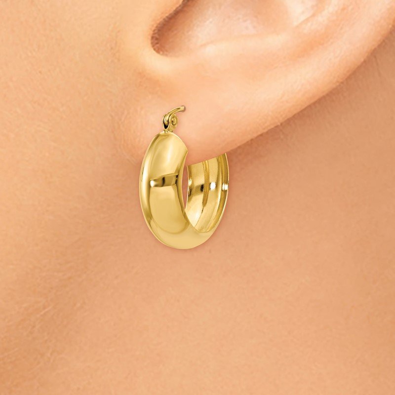 14K Hoop Earrings