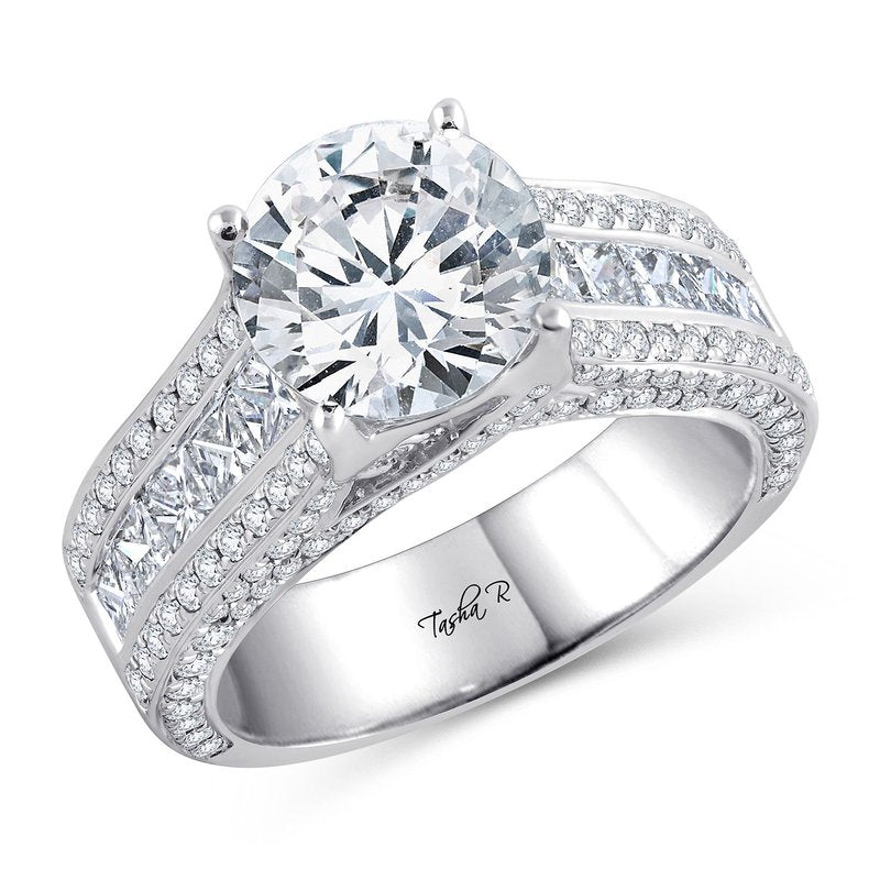 18K 1.64Ct Diam Semi Mount Ring