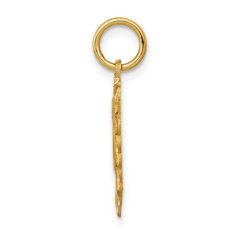 14k 25 in Heart Charm