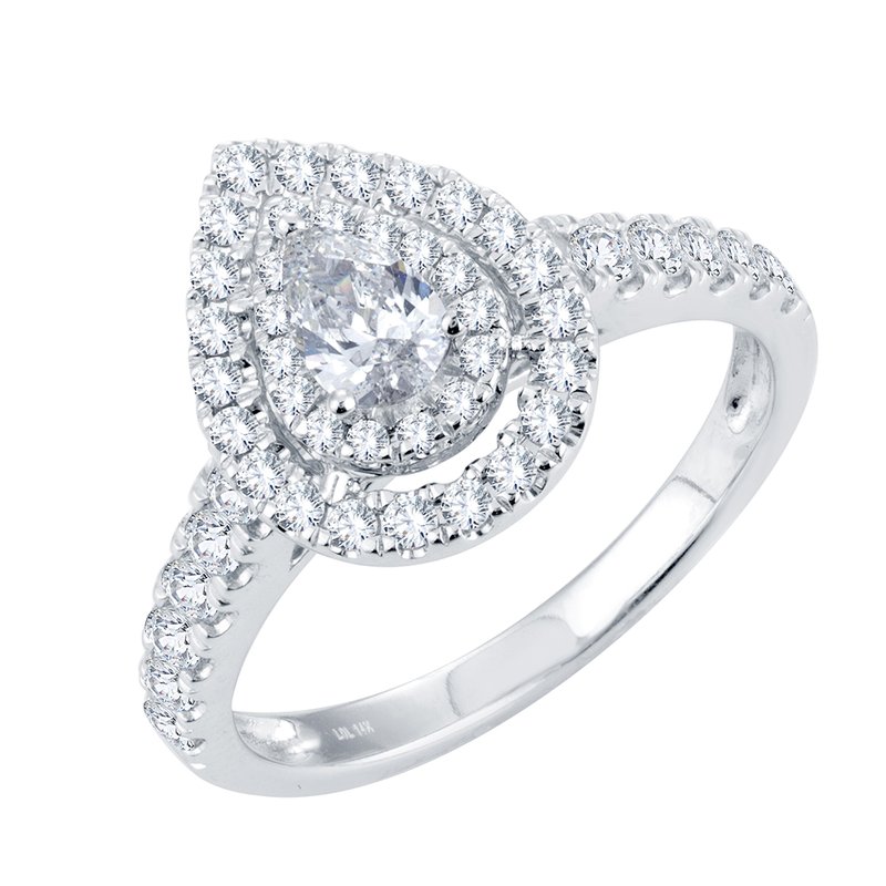 14K 1.03Ct Diamond Bridal Ring