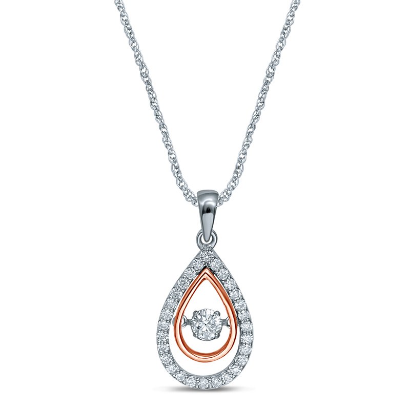 14K0.39Ct Diamond Pendant