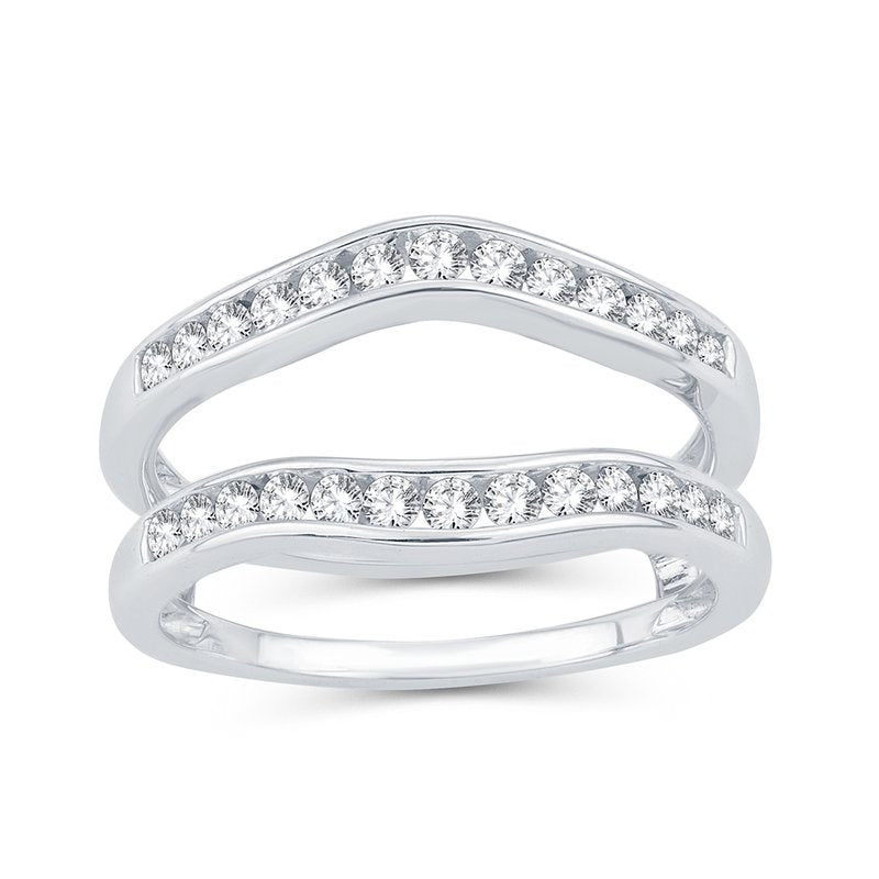 14K 0.50Ct Diamond Ring Guard