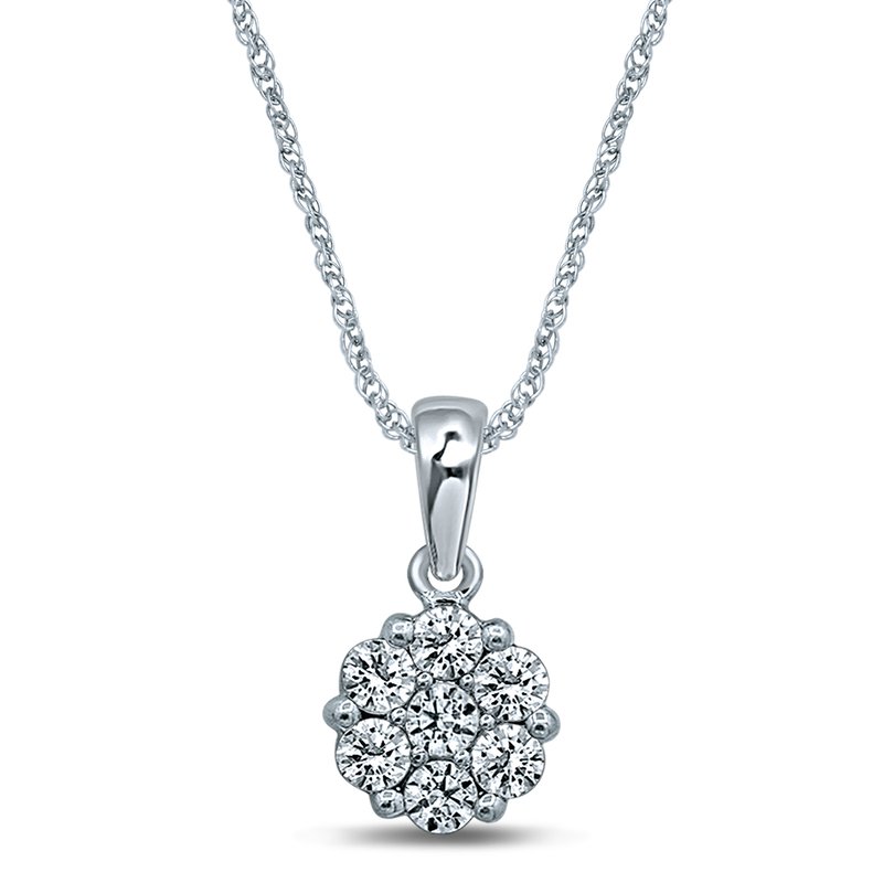 14K  0.50Ct  Diamond  Pendant
