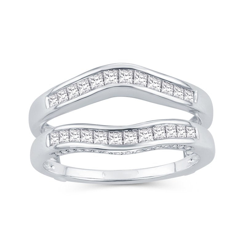 14K 0.75Ct Diamond Ring Guard