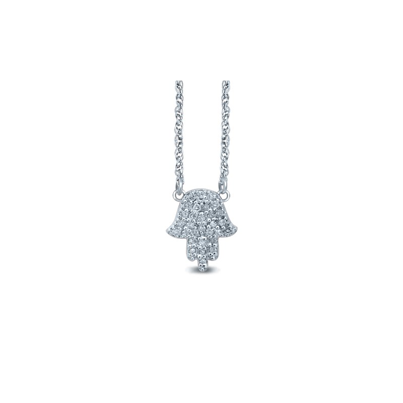 10K 0.10Ct Diam Necklace