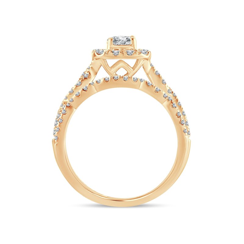 14K 1.00Ct Diamond Bridal Ring