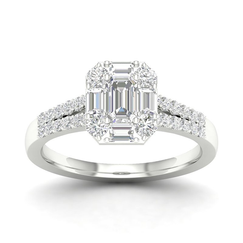 14K 0.50Ct Diamond Bridal Ring