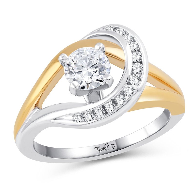 14K 0.13Ct Diam Semi Mount
