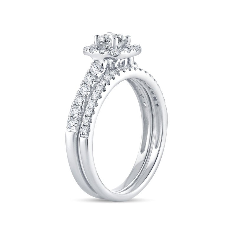 14K 1.00Ct  Diamond Bridal Ring