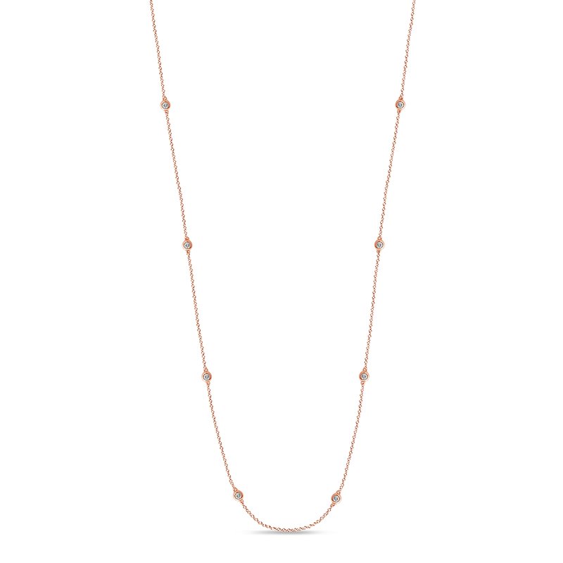 14K 0.30Ct Diam Chain