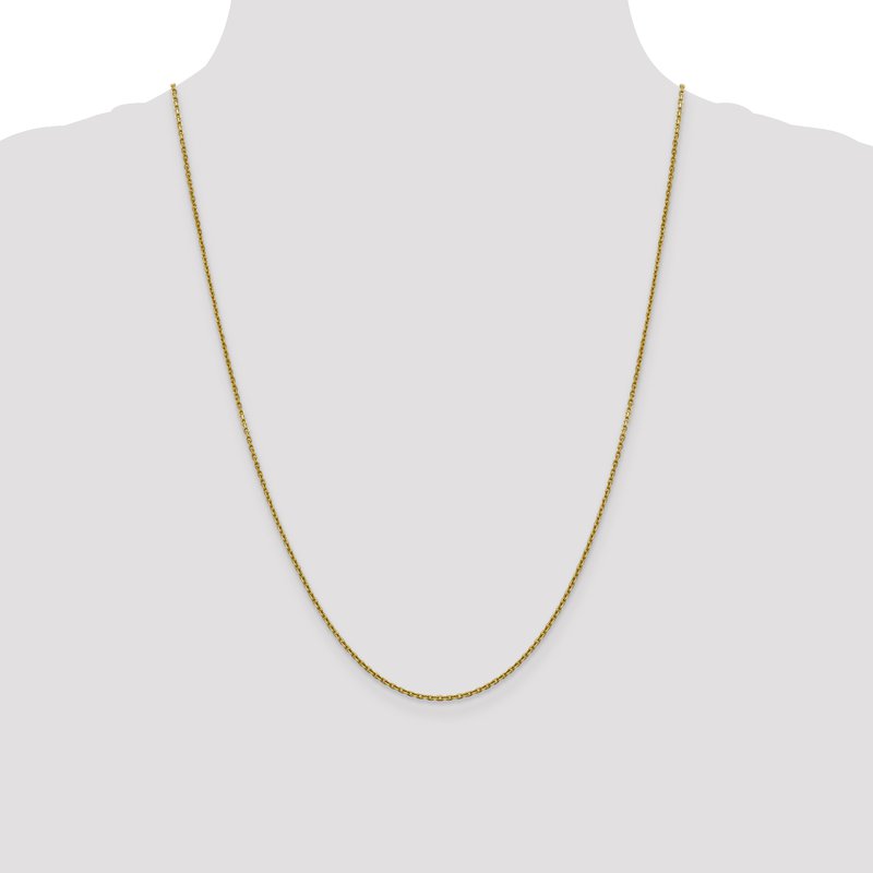 14K 1.5mm D/C Cable Chain