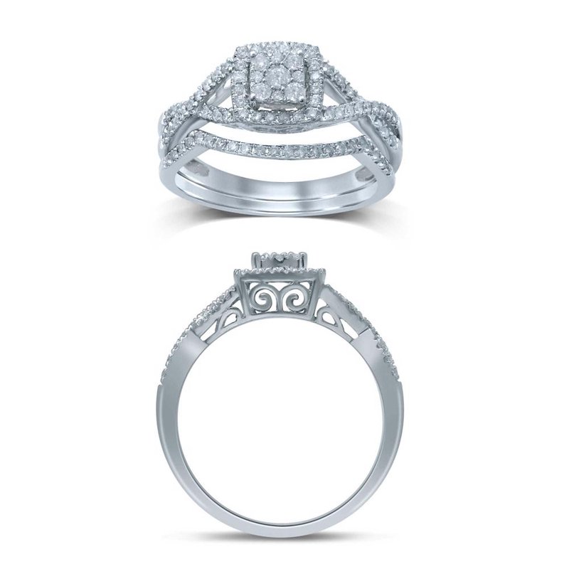 14K 0.50Ct Diamond Bridal Ring