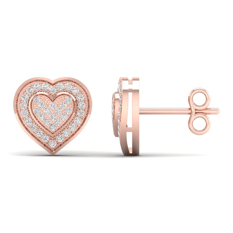 10K 0.20Ct Diam Earrings