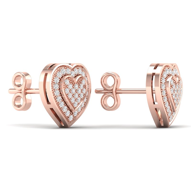 10K 0.20Ct Diam Earrings