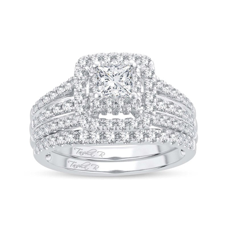 14K  1.51Ct  Diamond  Bridal  Ring