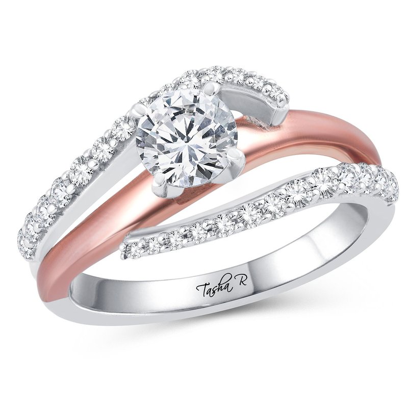 14K 0.38Ct Semi Mount