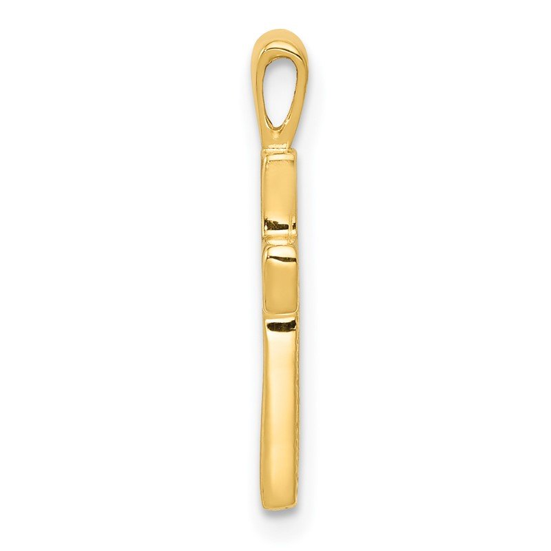14k Cut-out Cross Charm