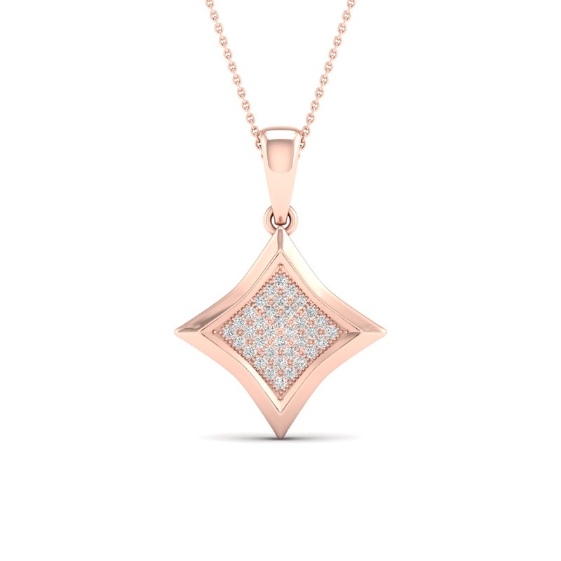 10K 0.10Ct Diam Pendant