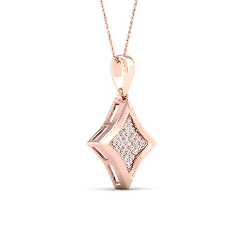 10K 0.10Ct Diam Pendant