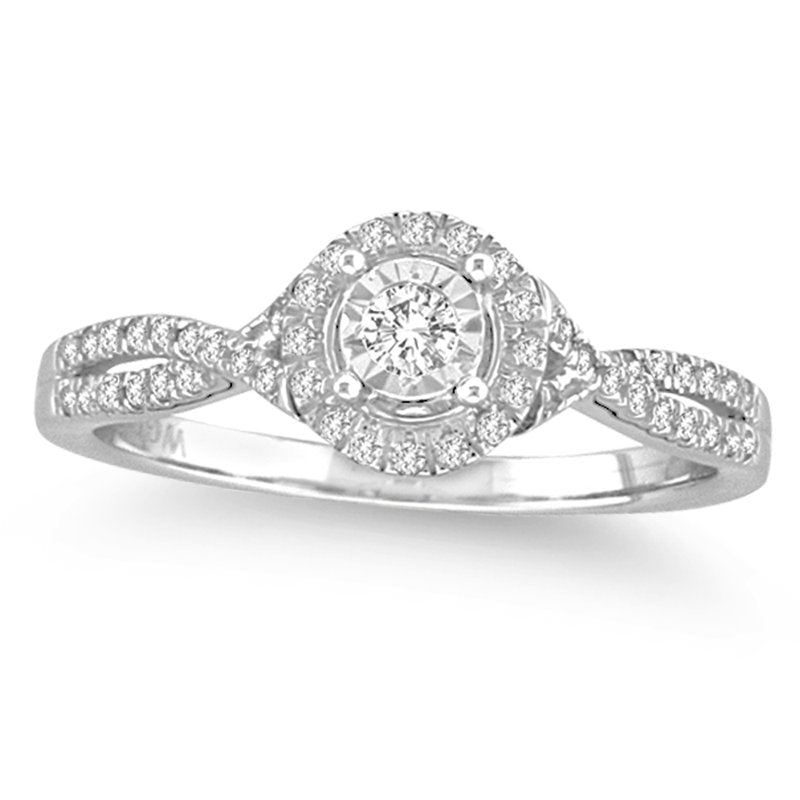 14K 0.25Ct Diamond Ring