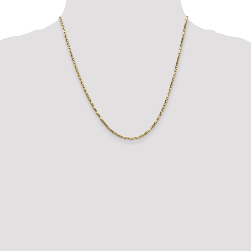 14K 1.25mm Franco Chain