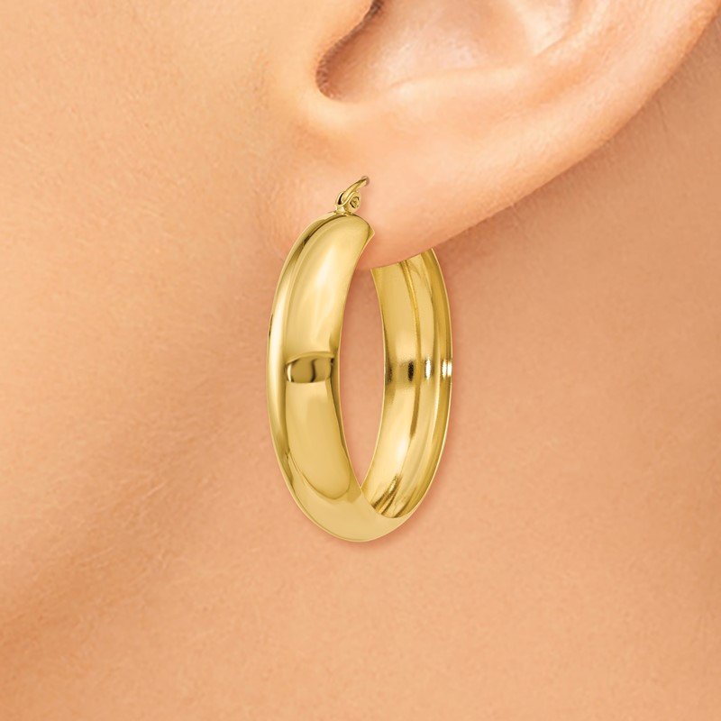 14K Hoop Earrings