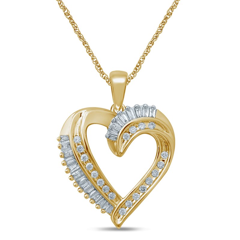 10K 0.25Ct Diamond Pendant