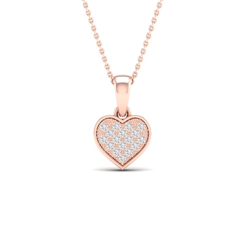 10K 0.05Ct Diam Pendant