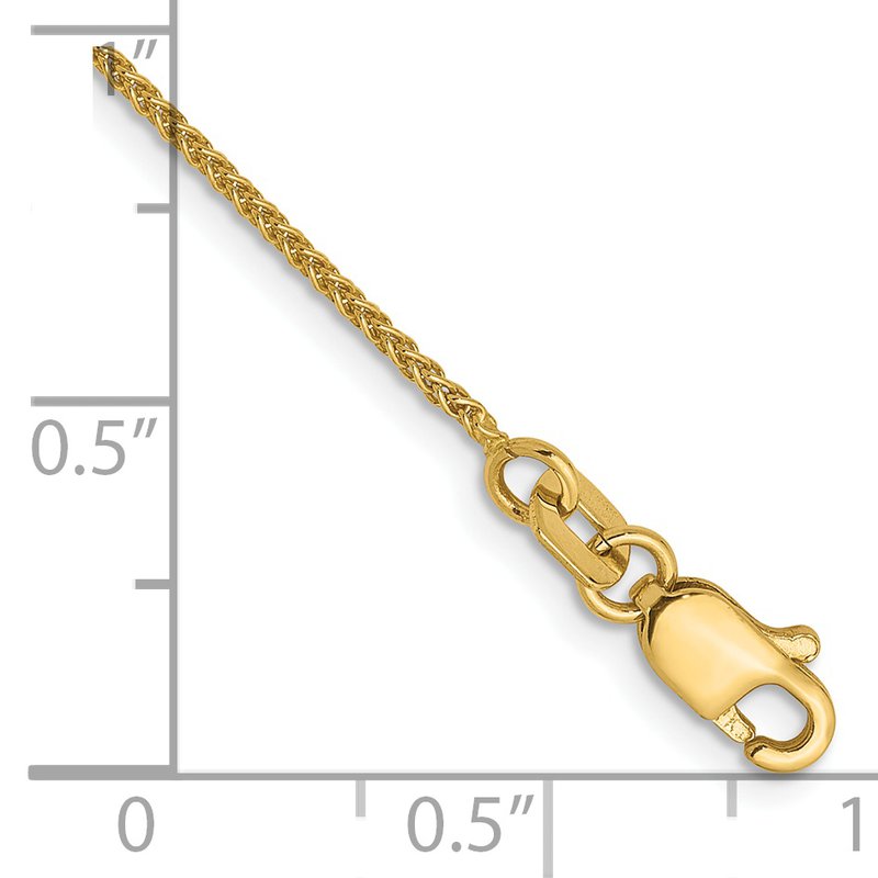 14K 1.0mm Spiga Chain