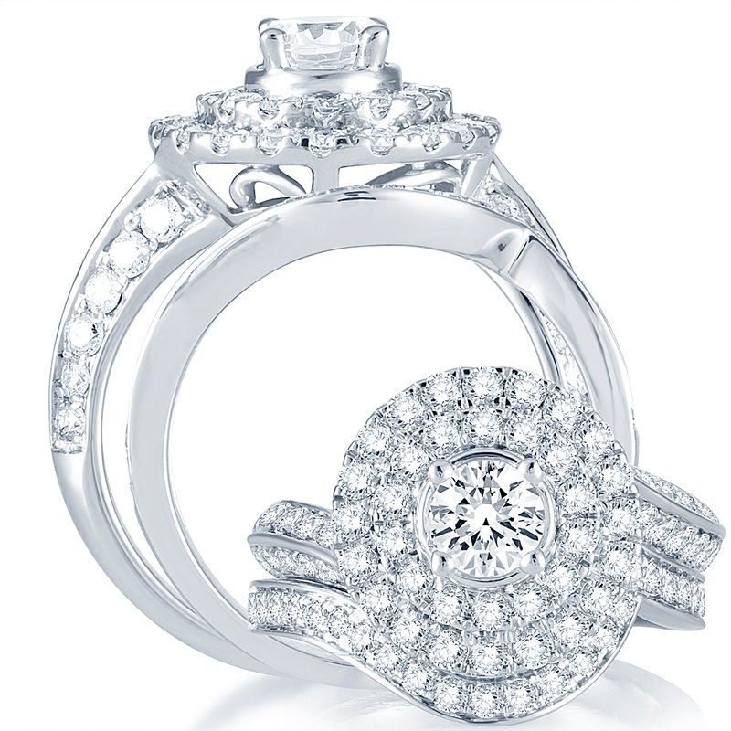 14K  2.01Ct  Diamond  Bridal  Ring