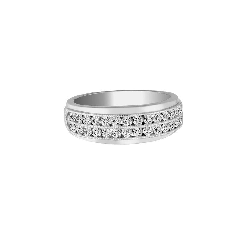 14K 0.25Ct Daim Men&amp;Apos;S Band