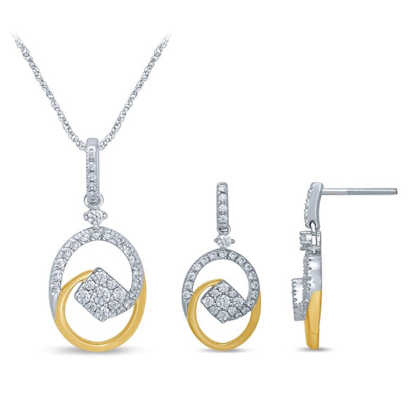 14K 0.83Ct Diamond Earr