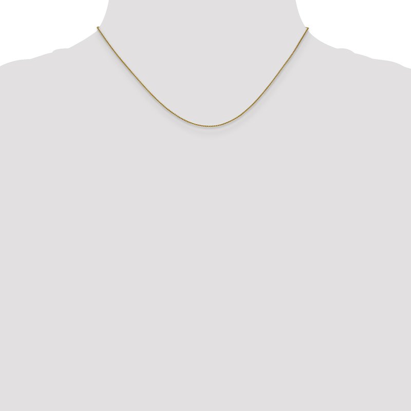 14K .8mm Spiga Chain
