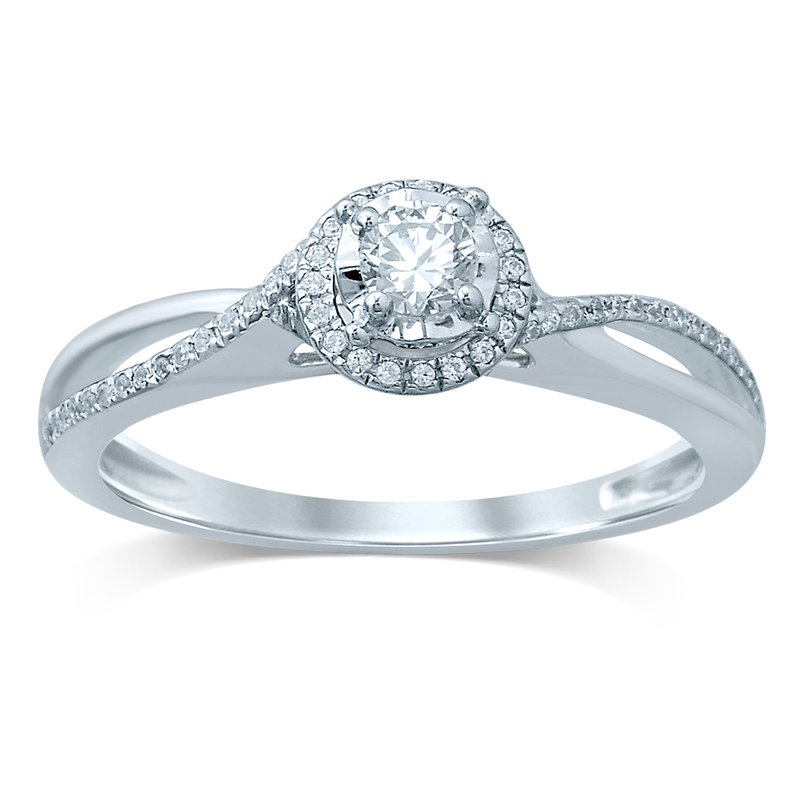 14K 0.25Ct Diamond Ring