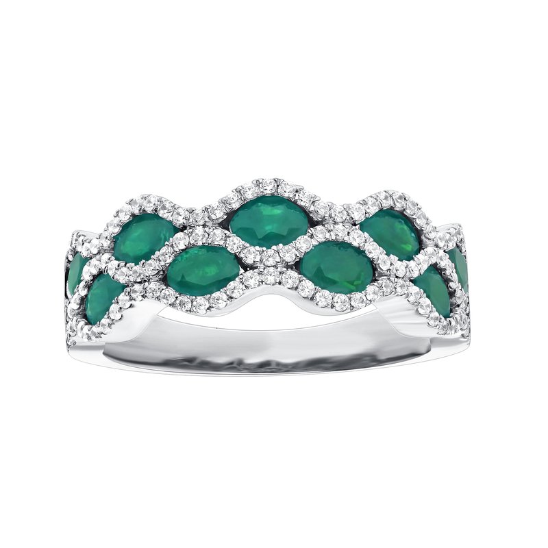 14K 0.25Ct Diamond Band