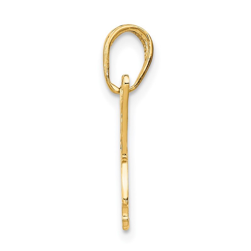 14K Butterfly Cut-out Pendant